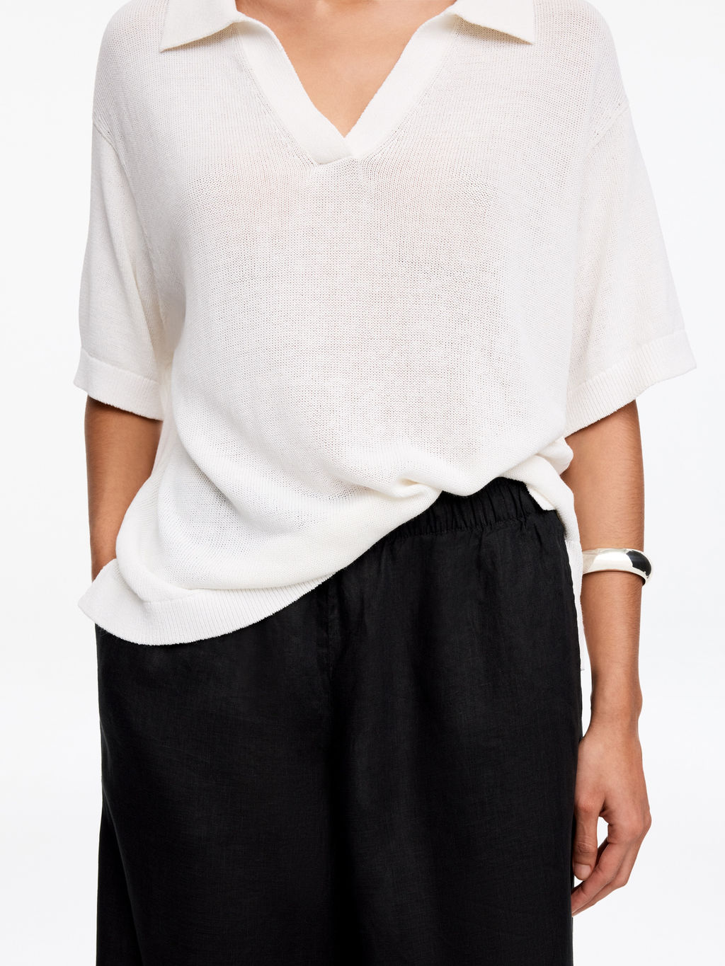 Pantalones de lino - H&m фото 4