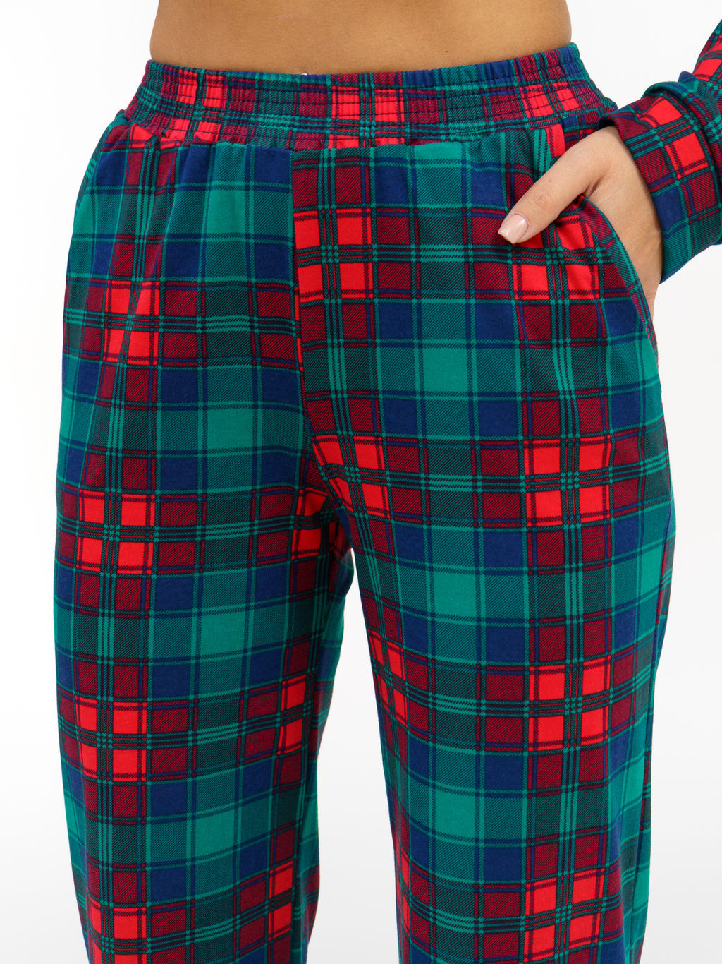 941 Пижама "Зеленая клетка"