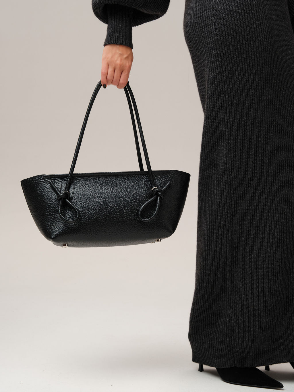 Кожаная сумка Linda DBR 31340 черный фото 9