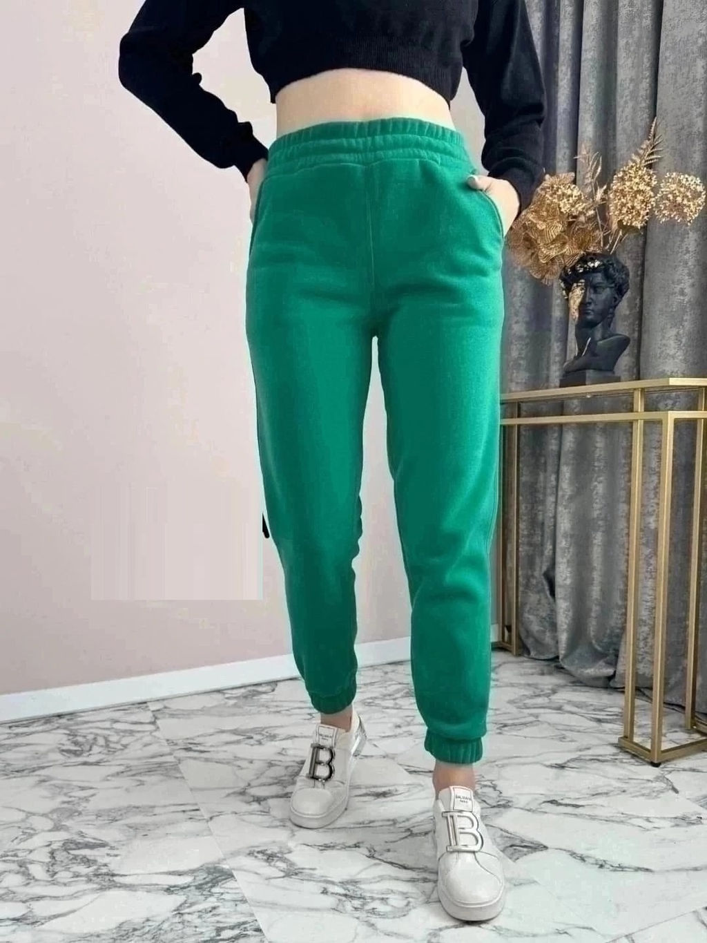 Штаны спортивные с начесом