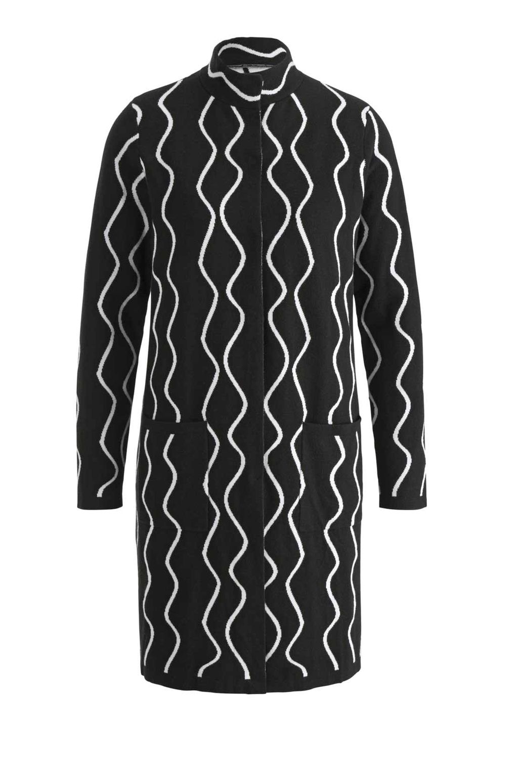Пальто, черно-белое - Heine фото 2