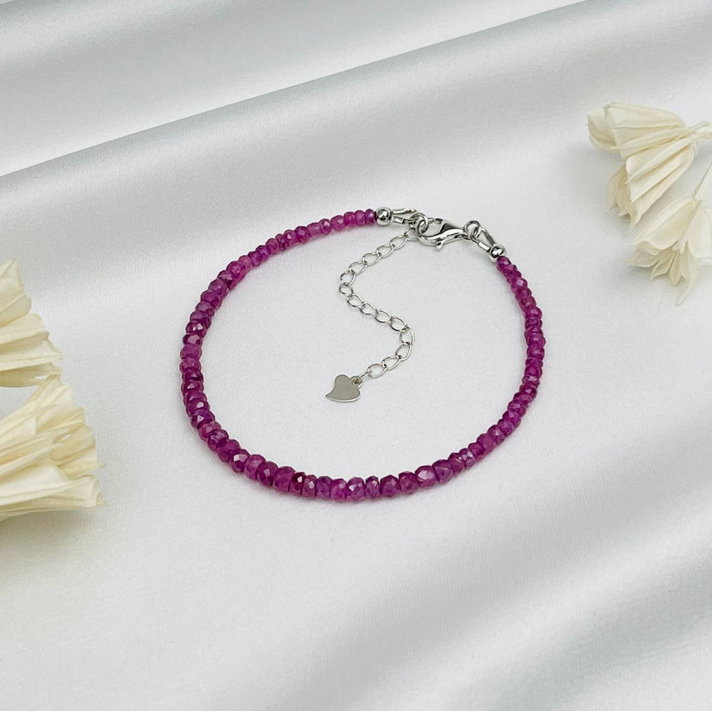 Браслет из Рубина - Радуга самоцветов фото 2