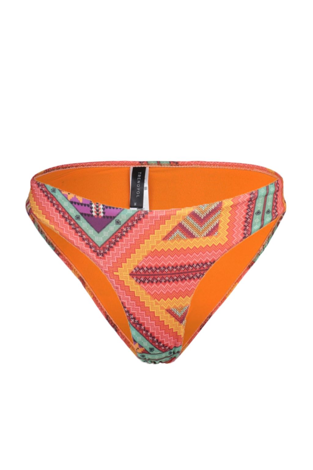 Tropikal Desenli Normal Paca Bikini Alt? TBESS22BA0306