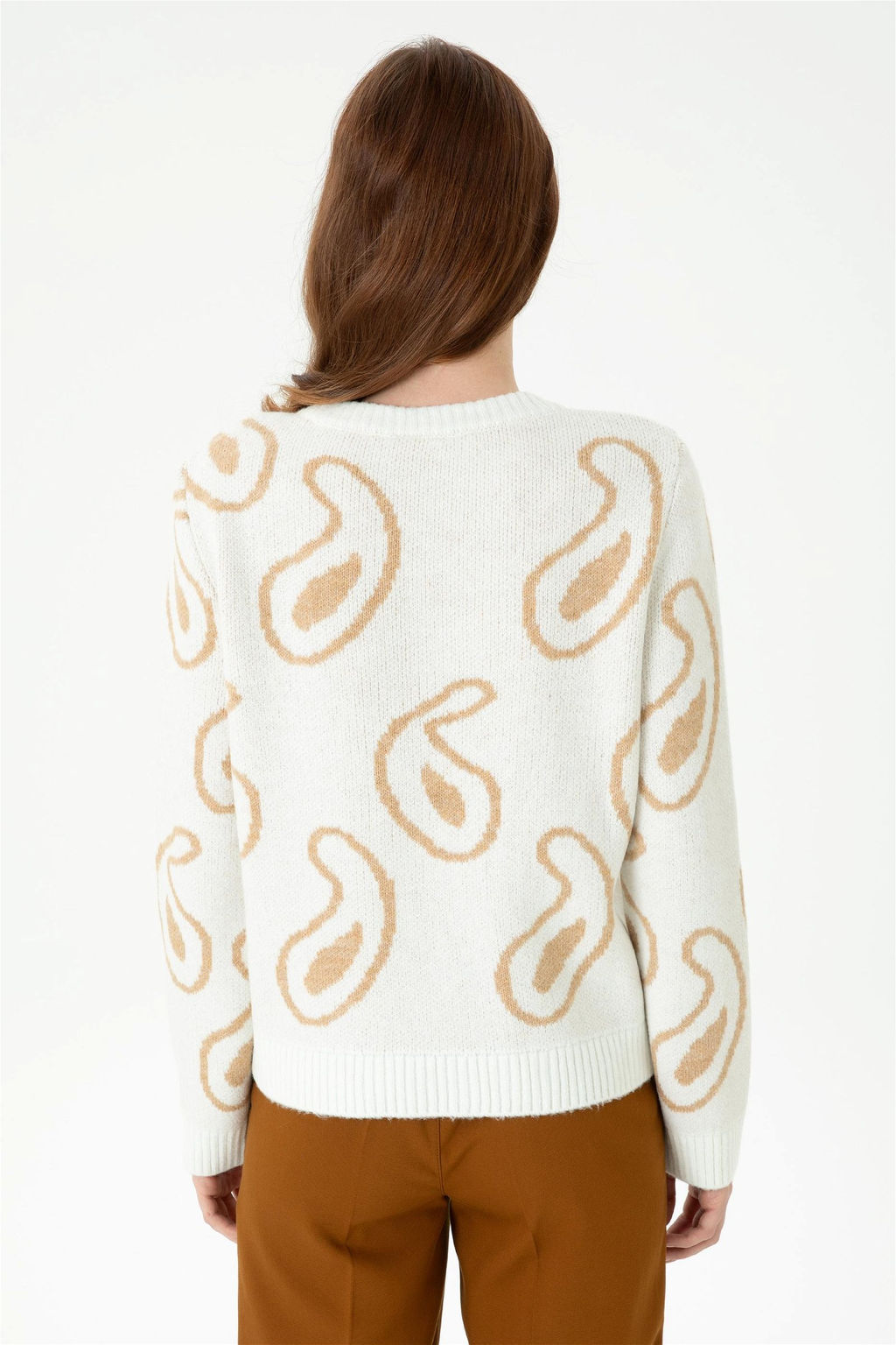 U. S. Polo Assn Женский кремовый свитер - U.s. polo assn фото 12