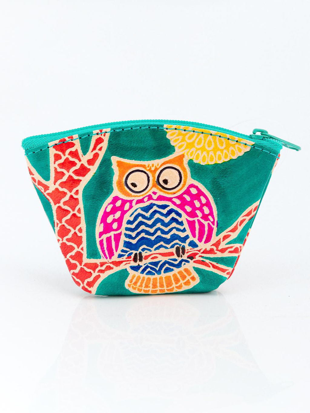 Кошелек под мелочь ручной принт Сова №0593/8 4шт/уп - Ганг фото 2