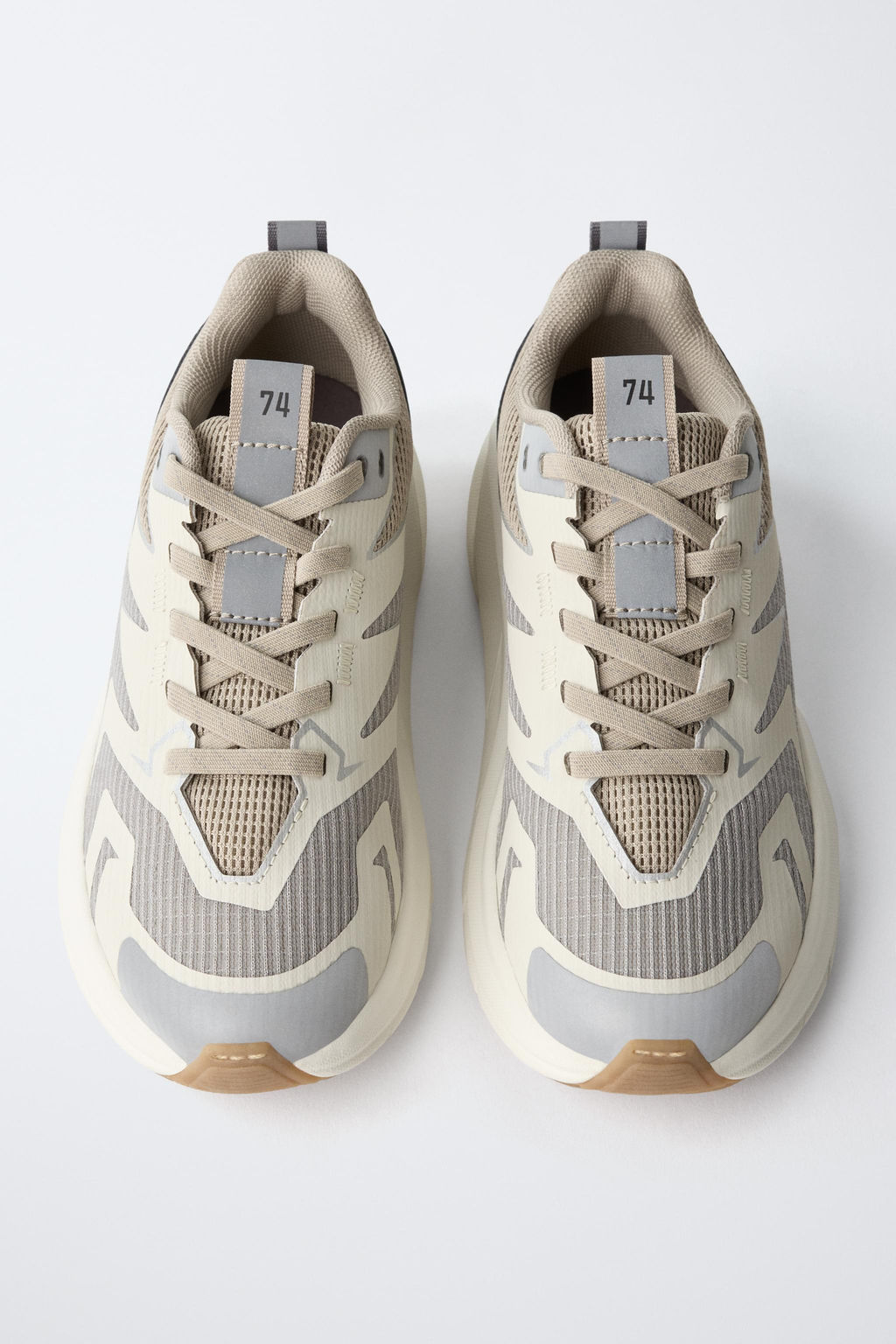 ZAPATILLA DEPORTIVA MULTIPIEZAS / Gris - Zara фото 5