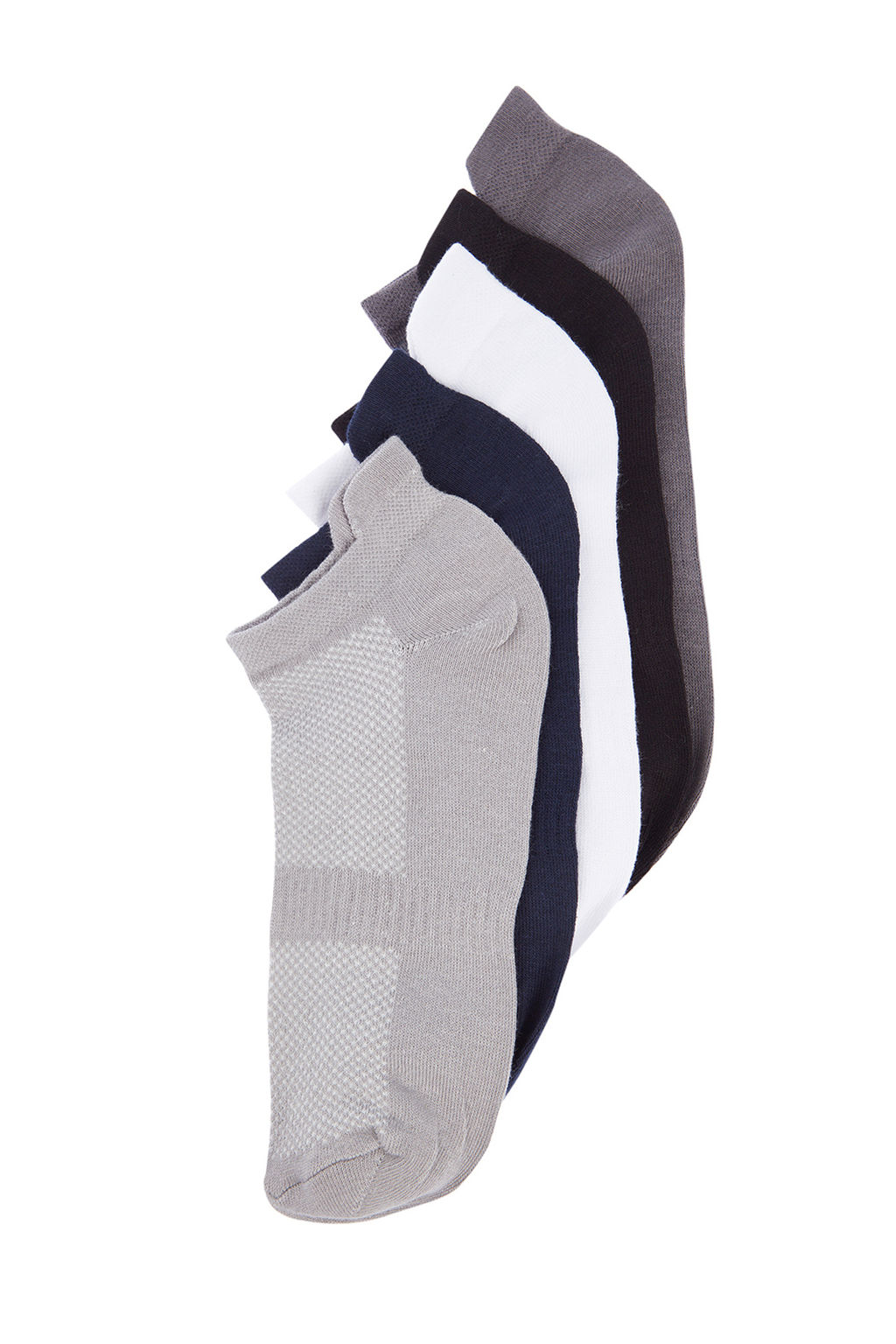 Cok Renkli 5li Paket Lastikli Spor Patik-K?sa Corap TMNAW24CO00009