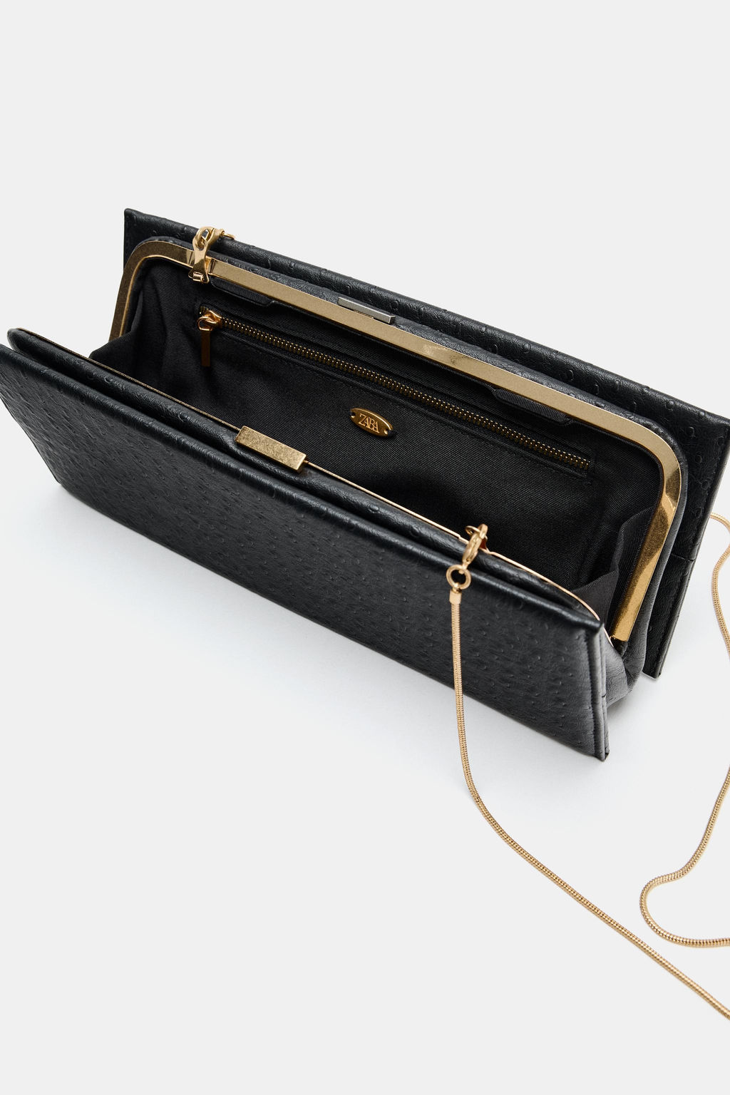 EMBOSSED LONG CLUTCH BAG - Zara фото 6