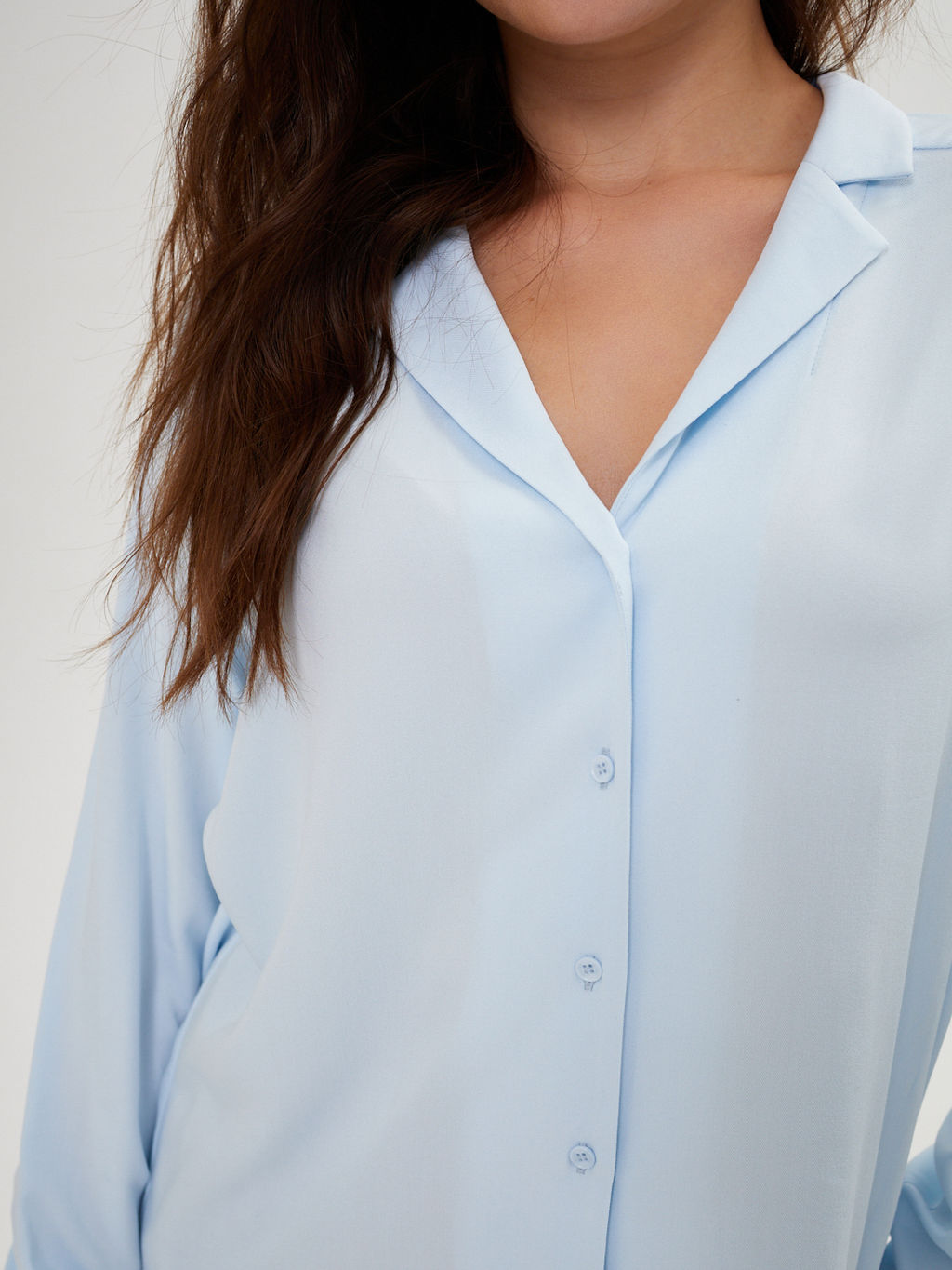Рубашка 312.030060/голубой - Seven senses фото 5
