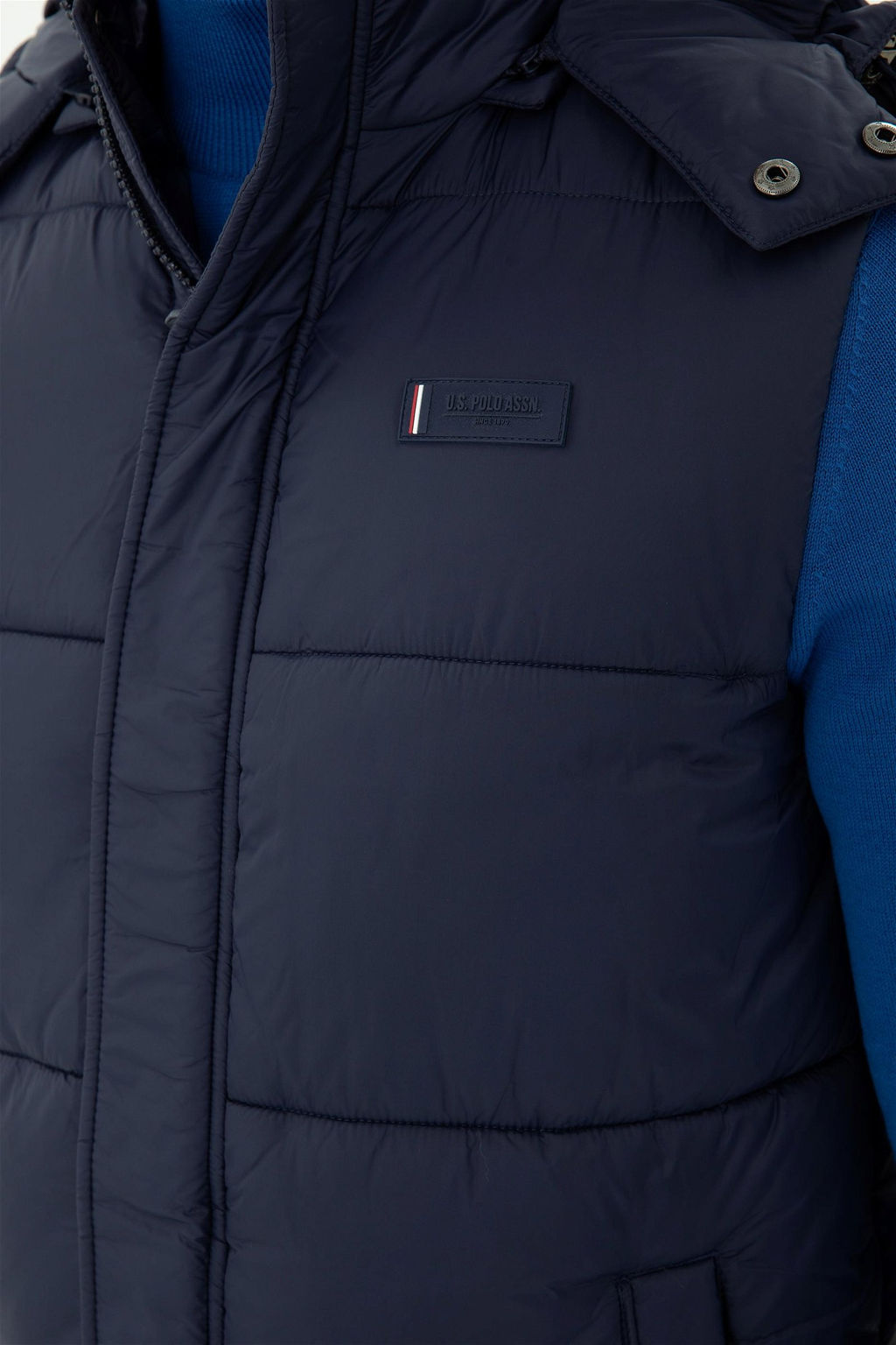 Мужской темно-синий жилет Неожиданная скидка в корзине - U.s. polo assn фото 7