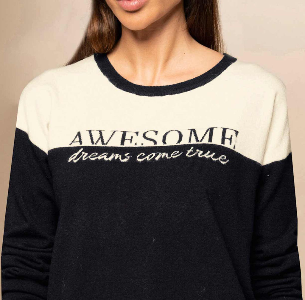 Пуловер, черный-цвета шампанского - Heine фото 5