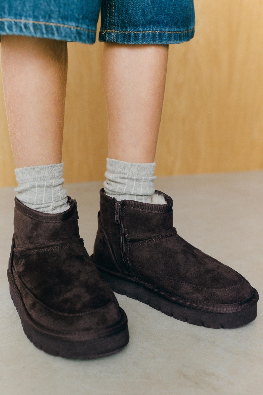 LINED ANKLE BOOTS - Zara фото 8