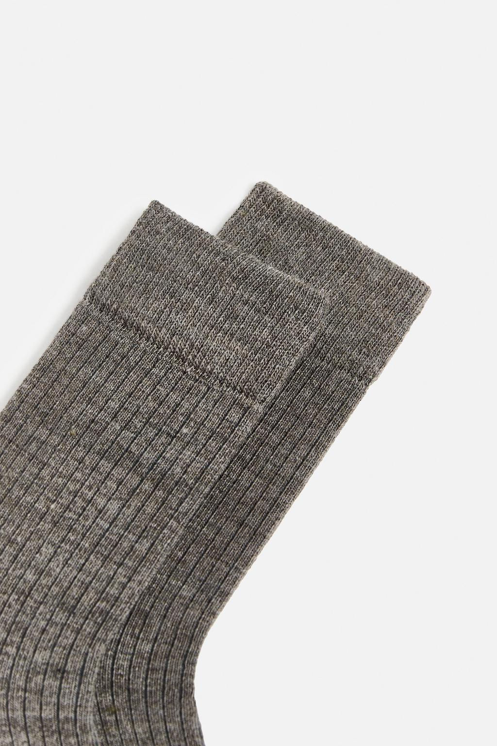 2-PACK WOOL BLEND SOCKS - Zara фото 3