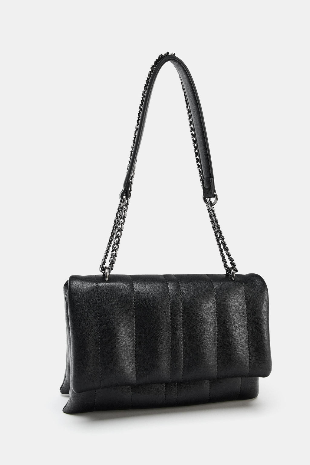 QUILTED CROSSBODY BAG WITH CHARMS - Zara фото 4