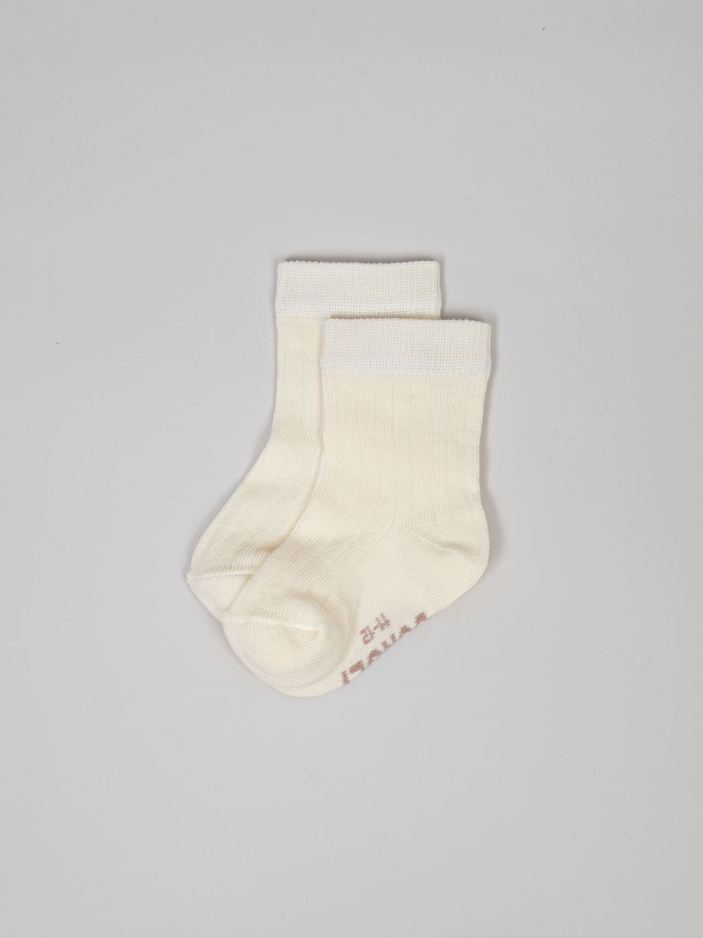 Комплект носков Тофу/Беж 2 шт 0+ - Bungly фото 6