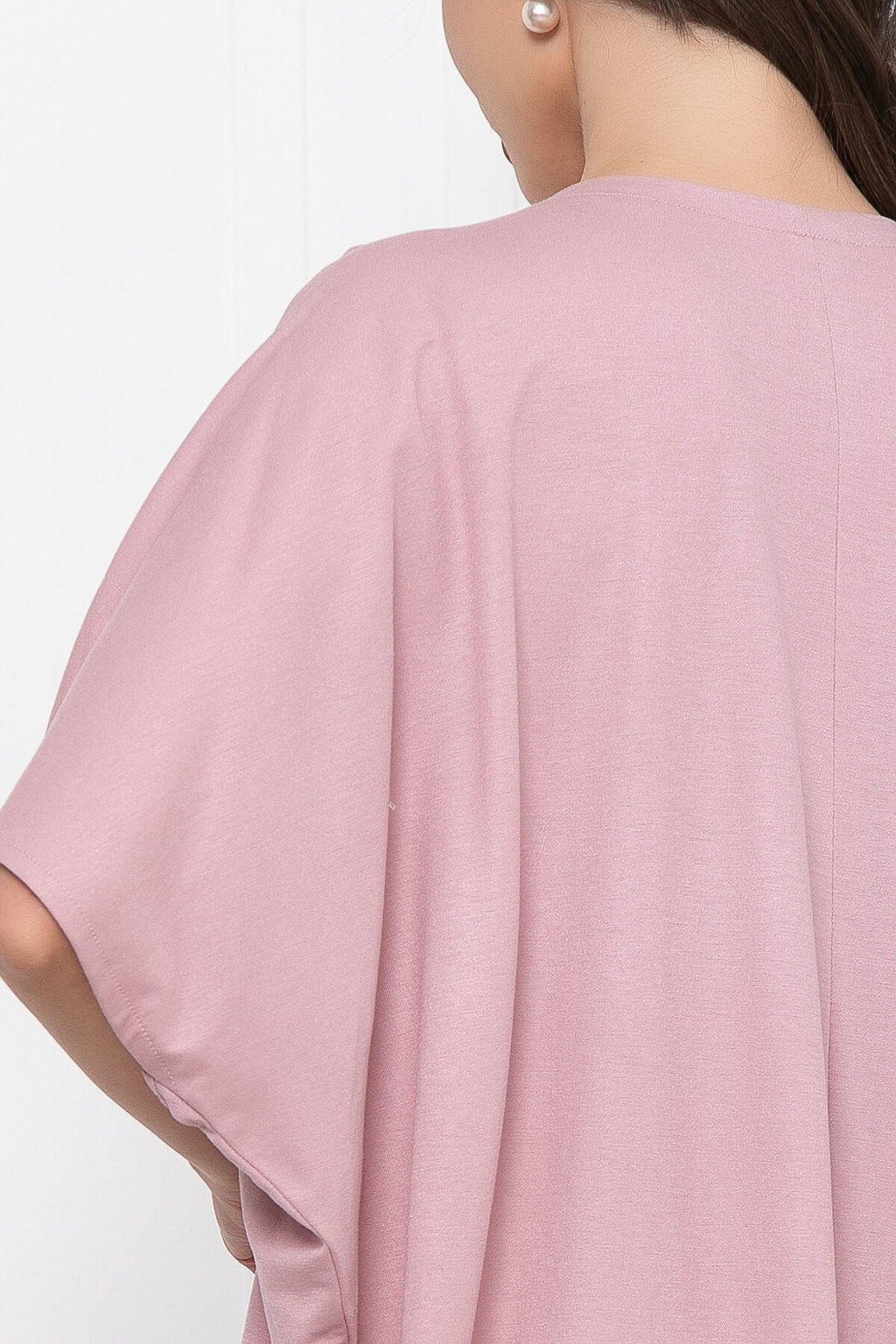 Платье кокон (пыльная роза) П6721 - Lt collection фото 11