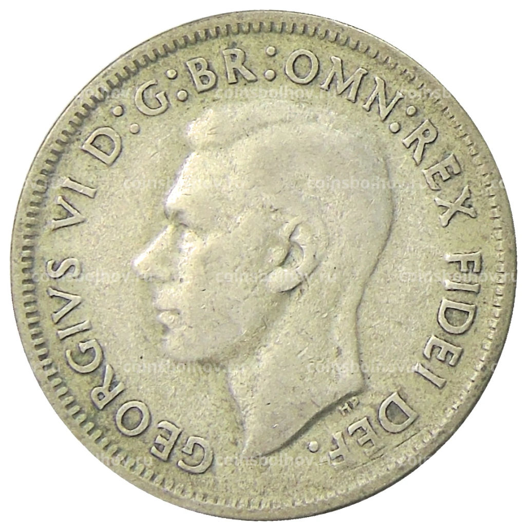 1 шиллинг 1950 года Австралия