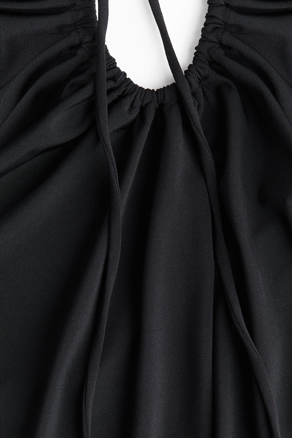 Vestido halter drapeado - H&m фото 3