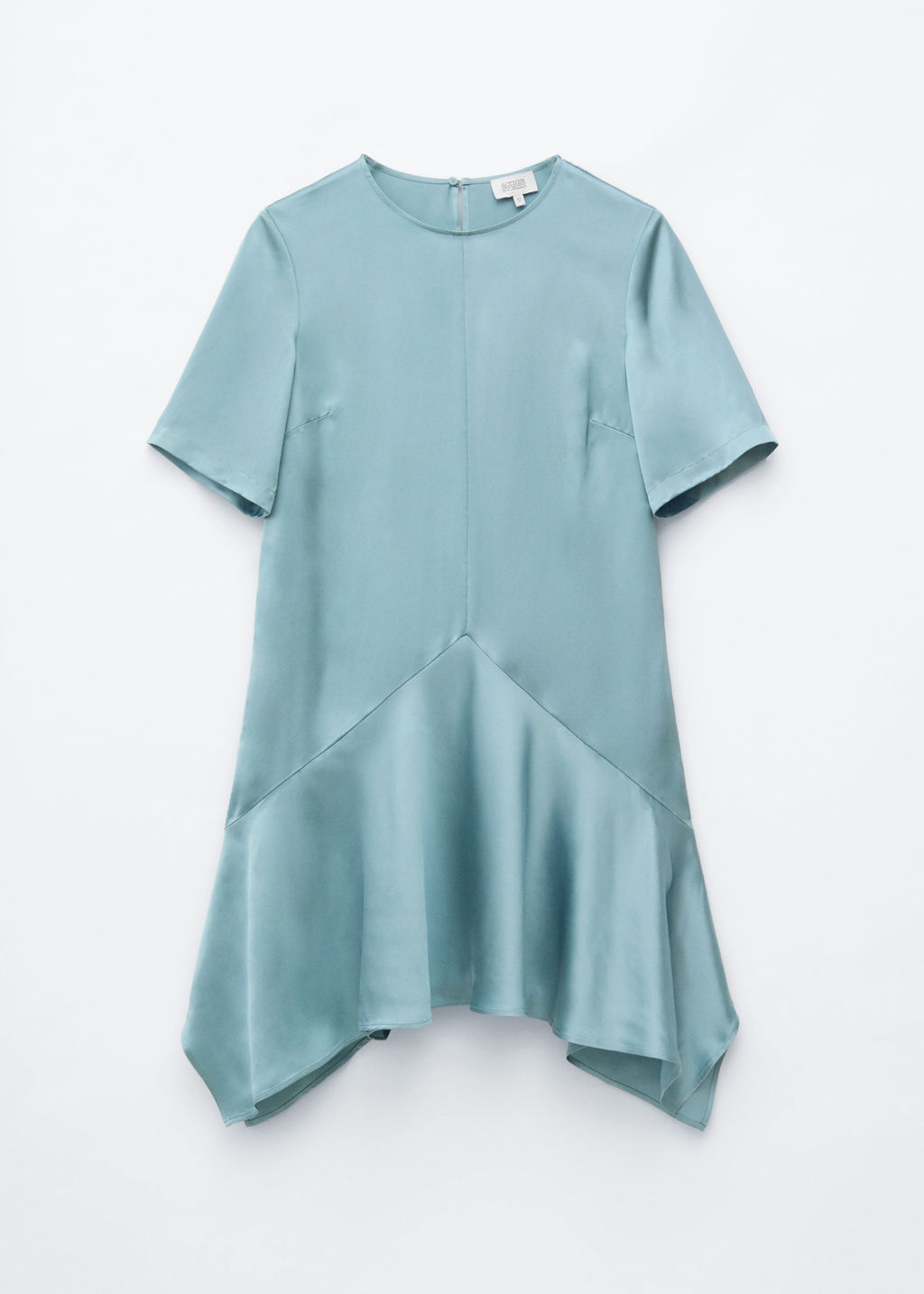 Minivestido con bajo tipo pa?uelo