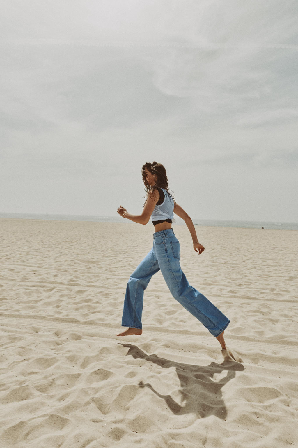 Z1975 REGULAR FIT HIGH-WAIST LONG LENGTH JEANS - Zara фото 36