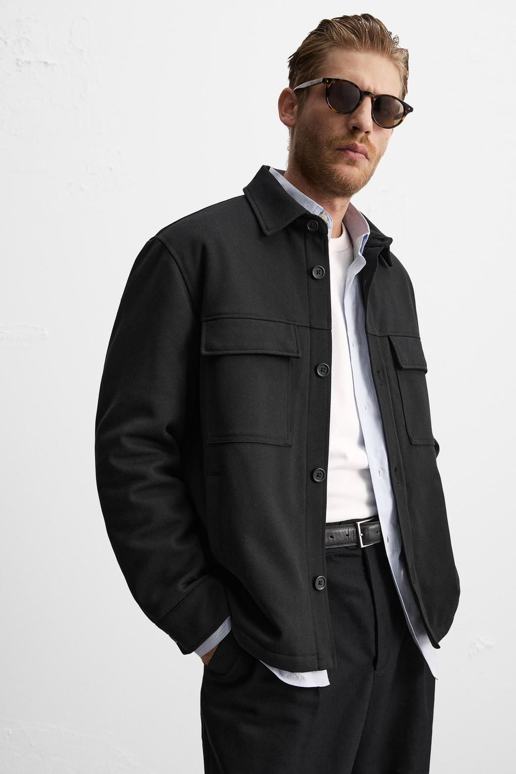 COMFORT PADDED OVERSHIRT - Zara фото 6