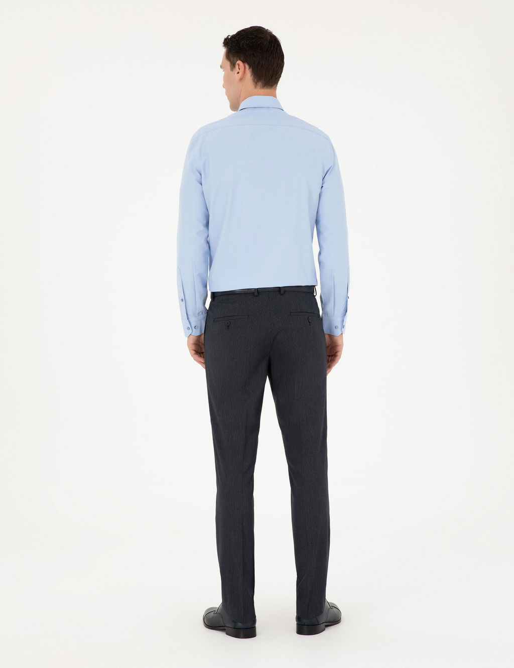 Lacivert Slim Fit _izgili Kuma_ Pantolon - Pierre cardin фото 4