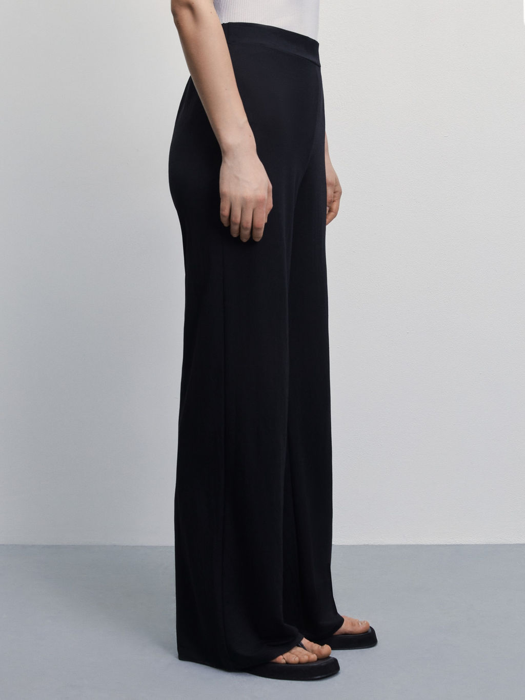 Прямые брюки из вискозы / Zarina  фото 3