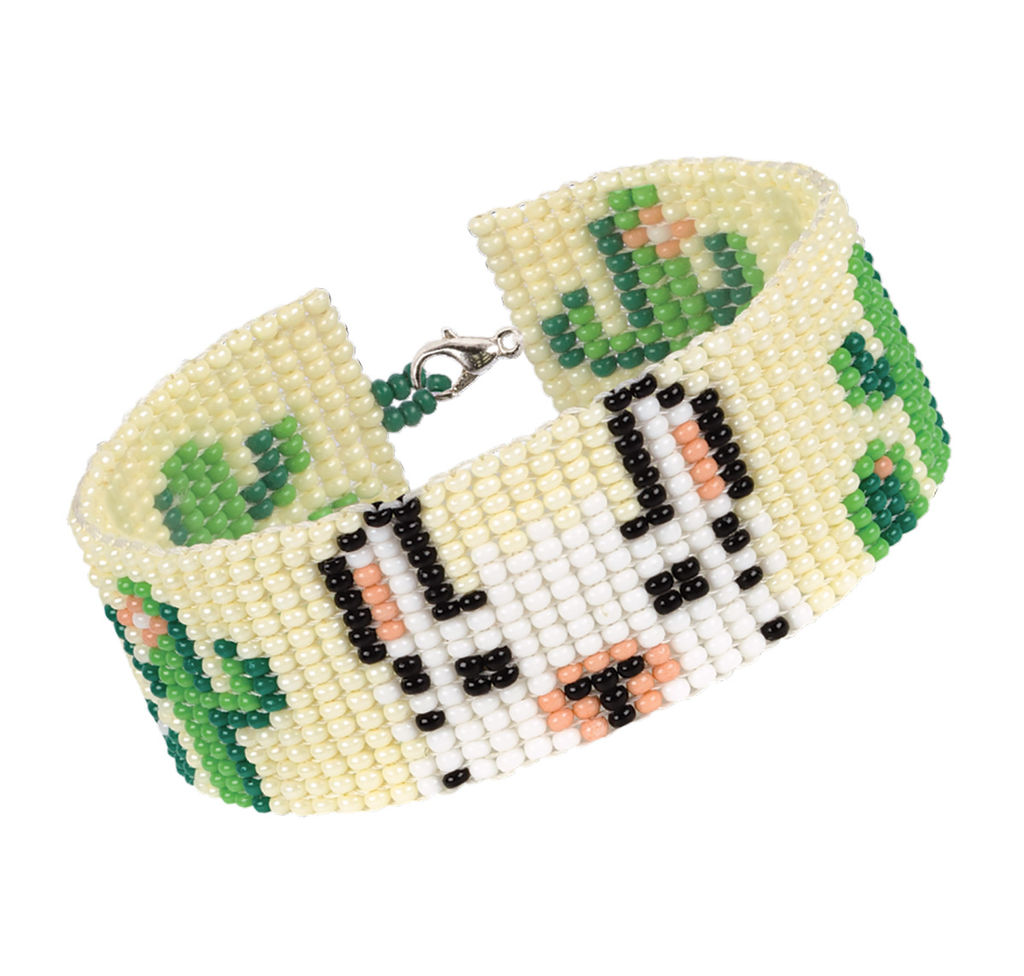 Klart набор для бисероплетения 11-002 Браслет. Лама 2.5 см