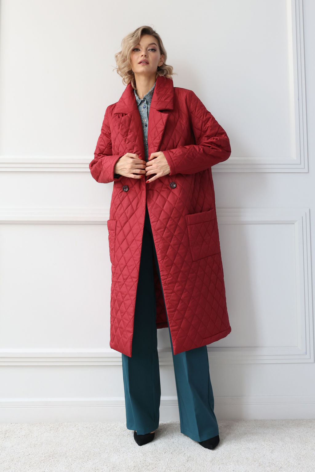 Пальто стёганое на синтепоне - Looklikecat фото 4