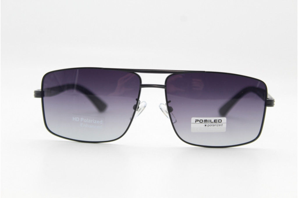 Солнцезащитные очки POMILED (Polarized) 08246 60-15-135 С4-124 с мешочком
