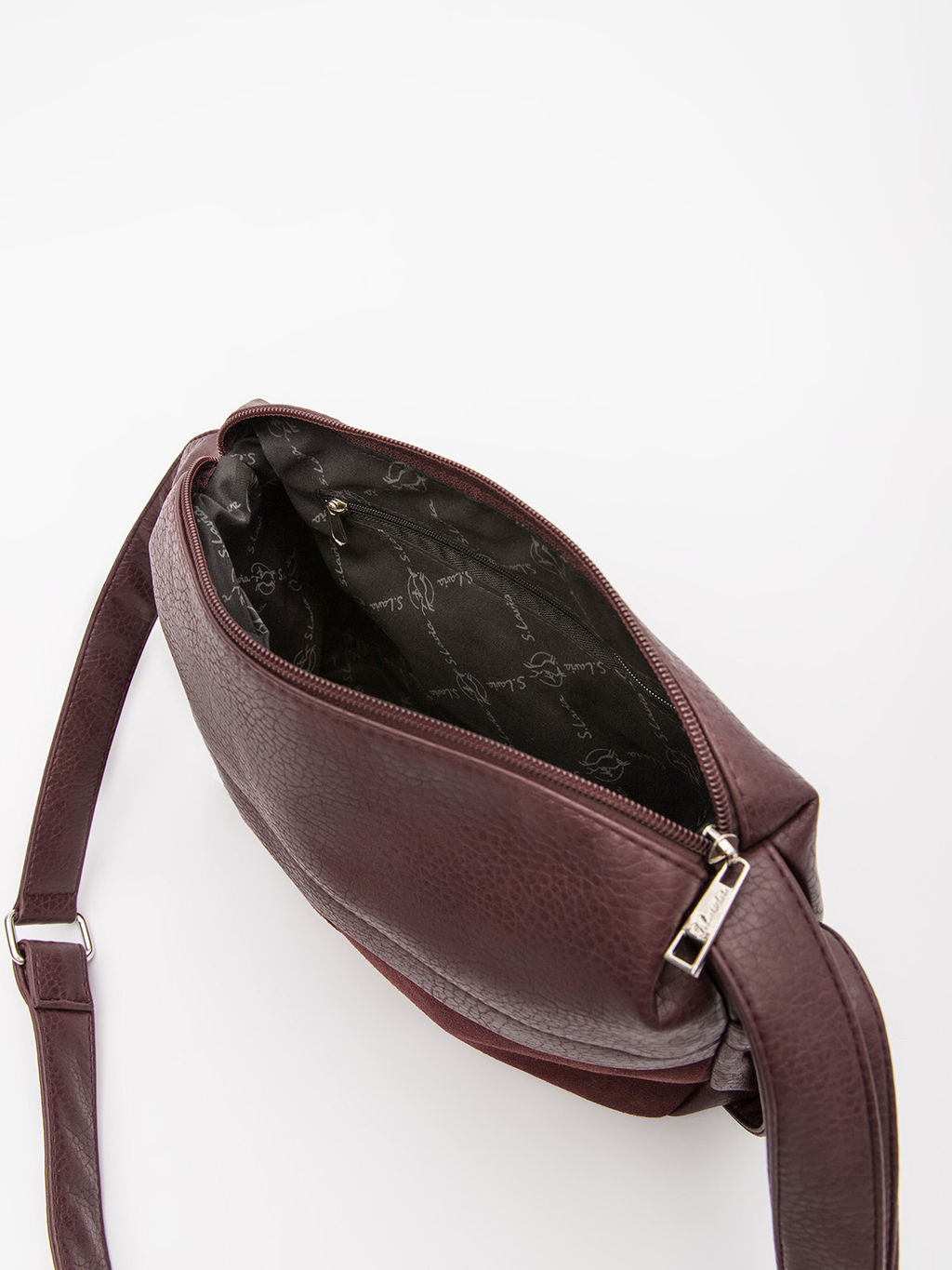 Бордовый кросс-боди S.Lavia  фото 8