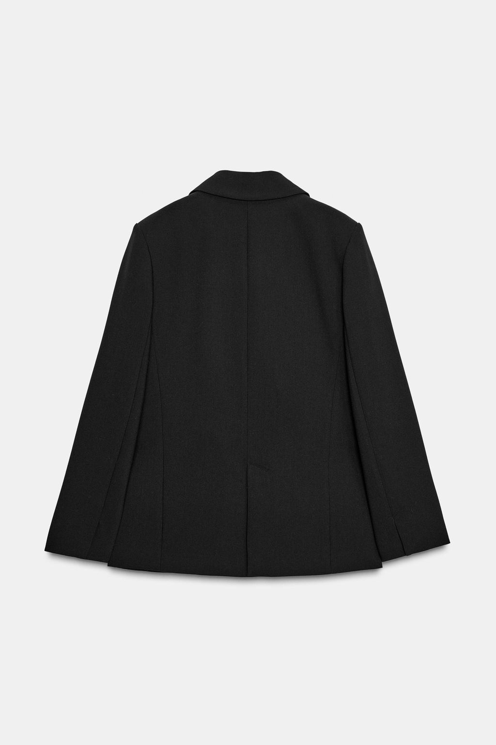 OVERSIZE DOUBLE-BREASTED BLAZER WITH LAPEL APPLIQU_S - Zara фото 8