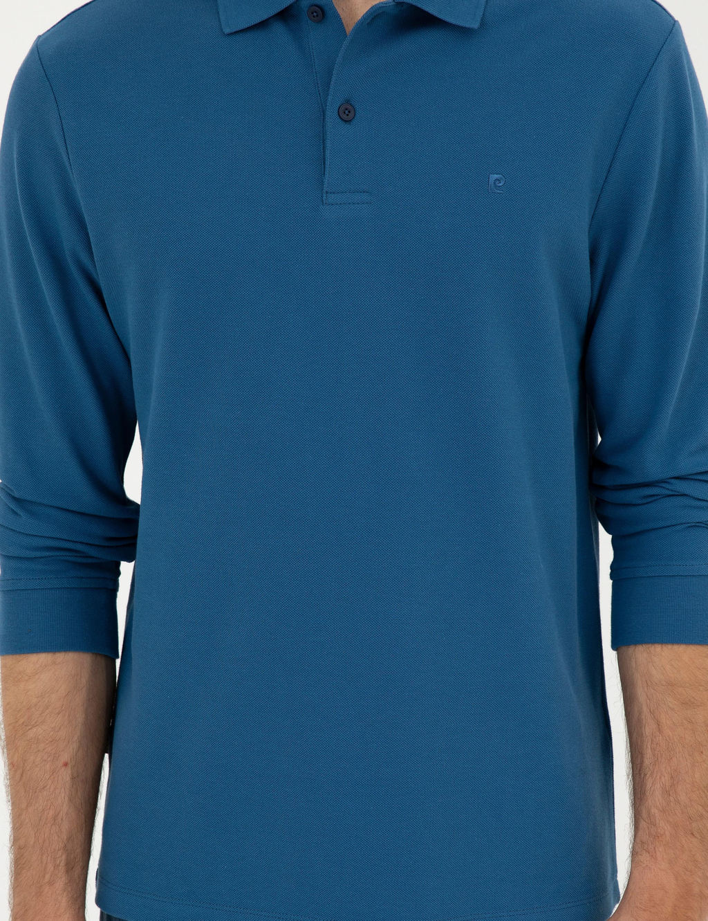 A__k Lacivert Slim Fit Basic Sweatshirt - Pierre cardin фото 6