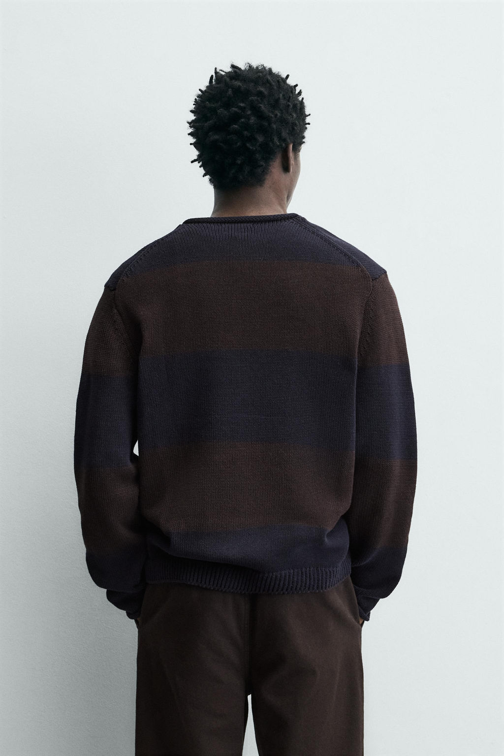 STRIPED JACQUARD JUMPER - Zara фото 11