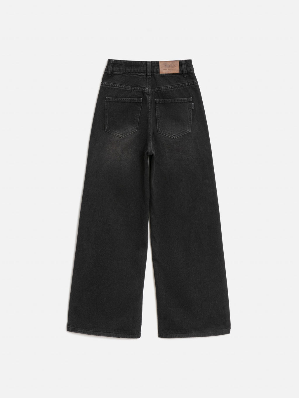 ACOOLA / Брюки джинсовые детские для девочек Poka1 черный  фото 2