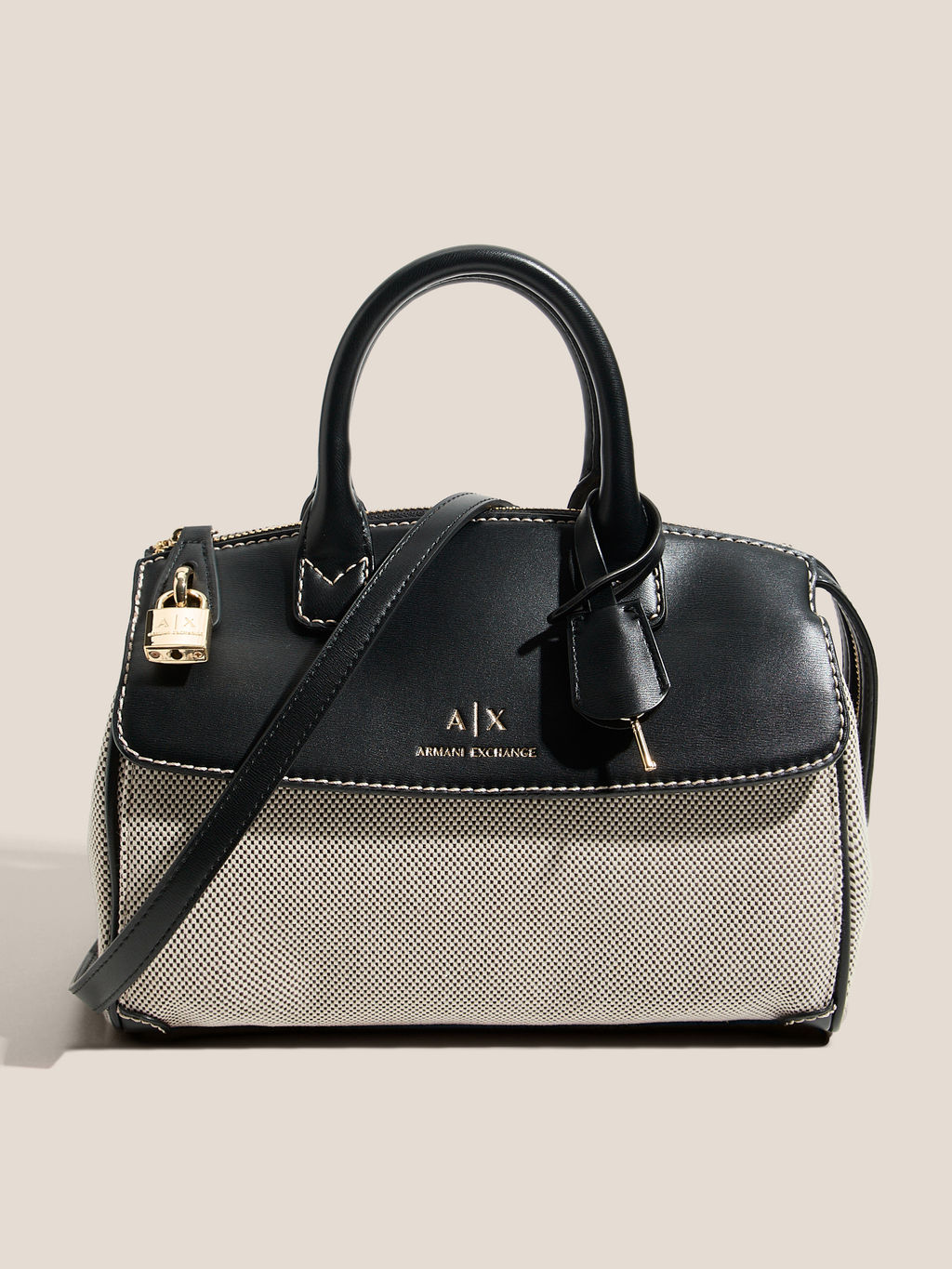 Женский тоут ARMANI EXCHANGE JANE Артикул 4368299, светло-бежевый