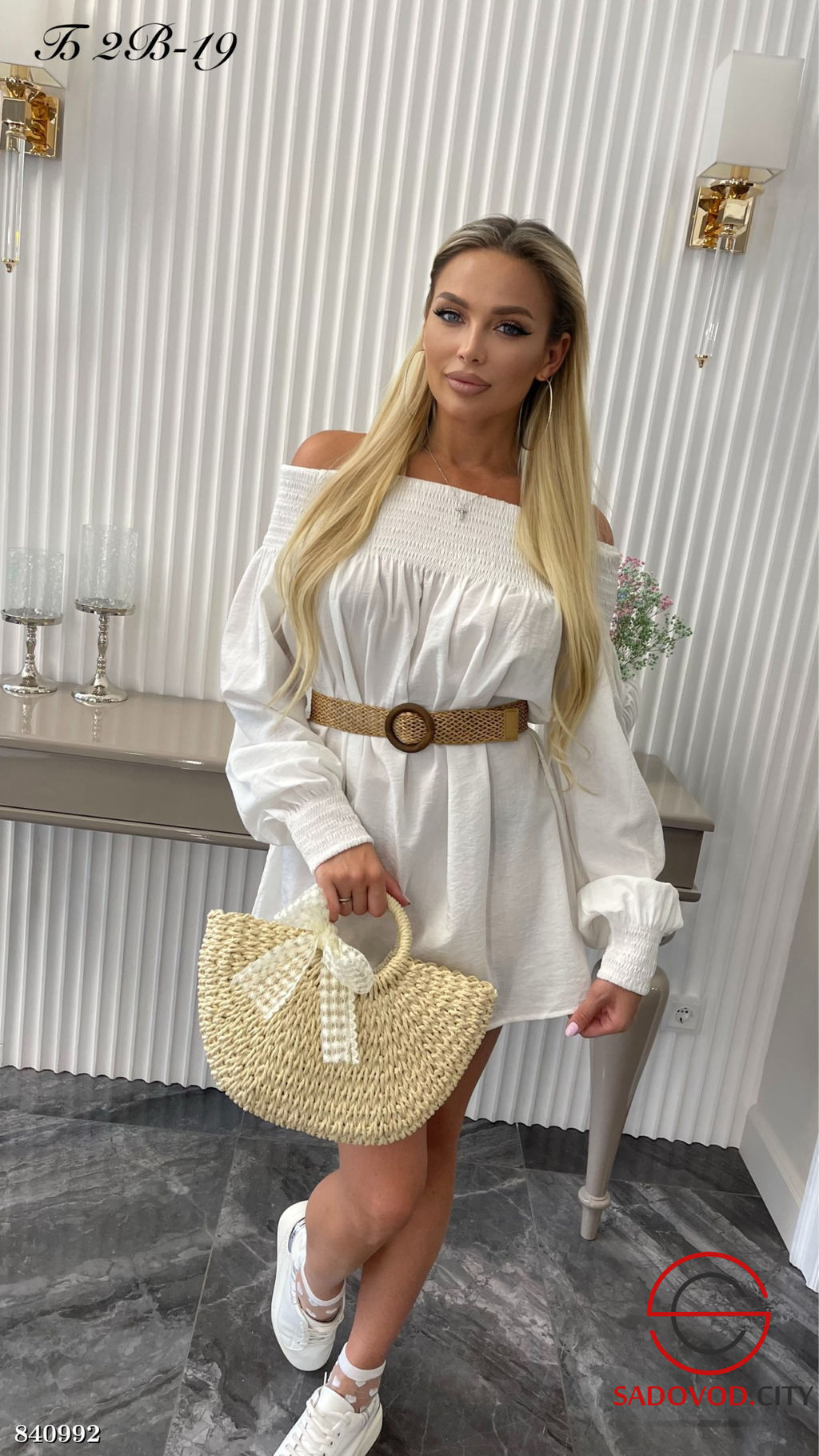 Платье женское из хлопка - Bruno фото 4