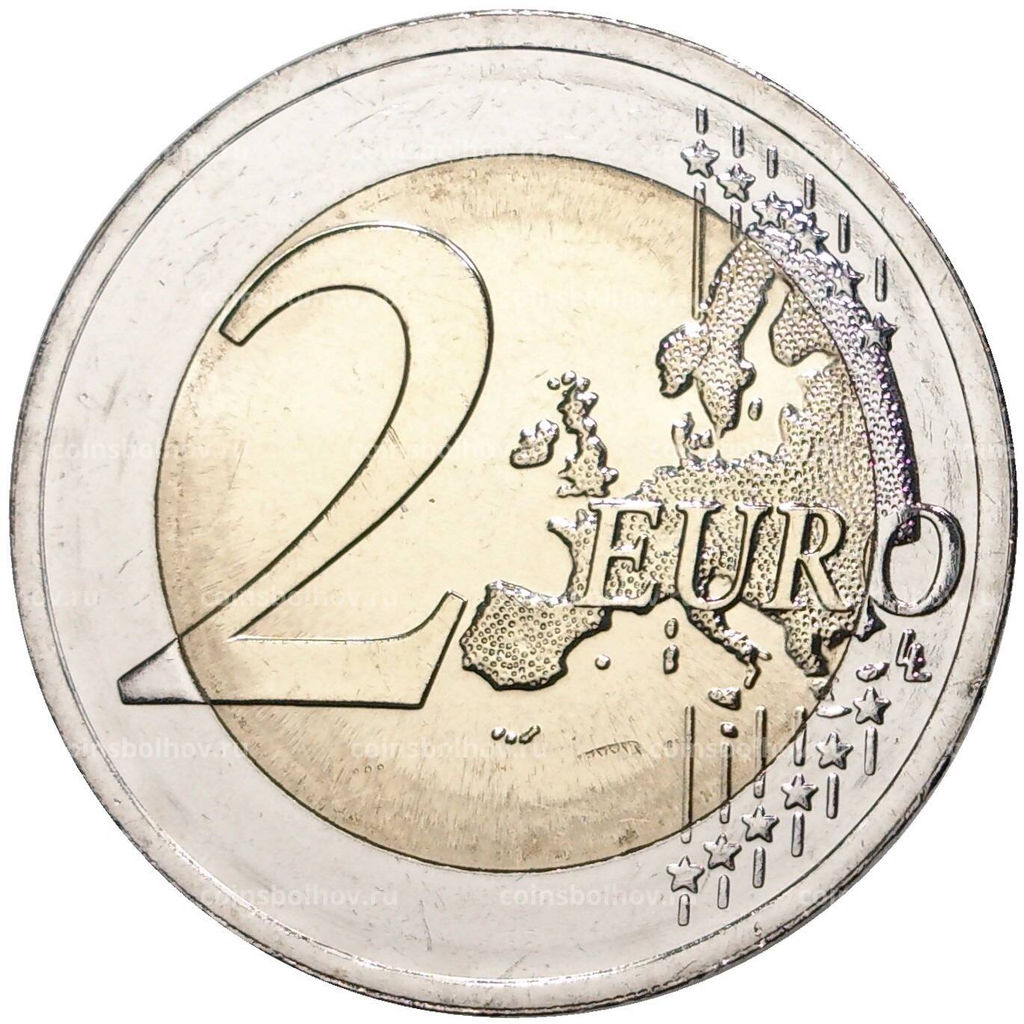 Монета 2 евро 2021 года Литва Литовские этнографические регионы Дзукия