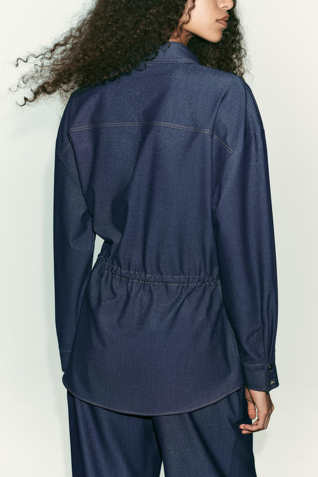 LONG SLEEVE SAFARI SHIRT - Zara фото 10