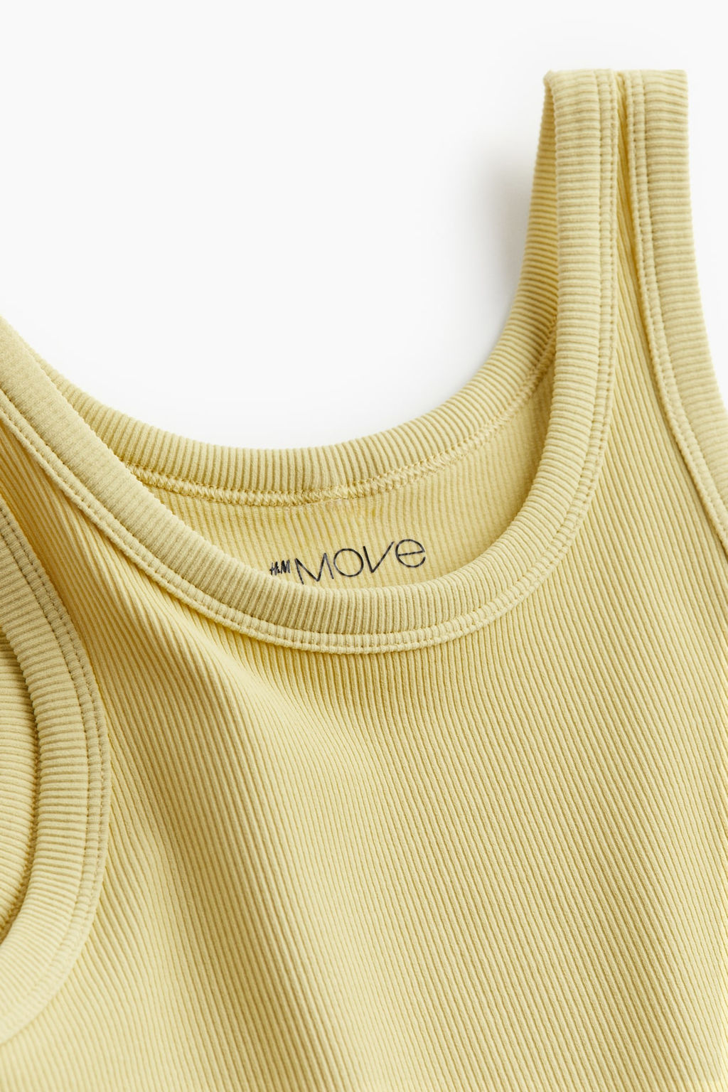 Top de deporte cropped seamless en DryMove - H&m фото 7