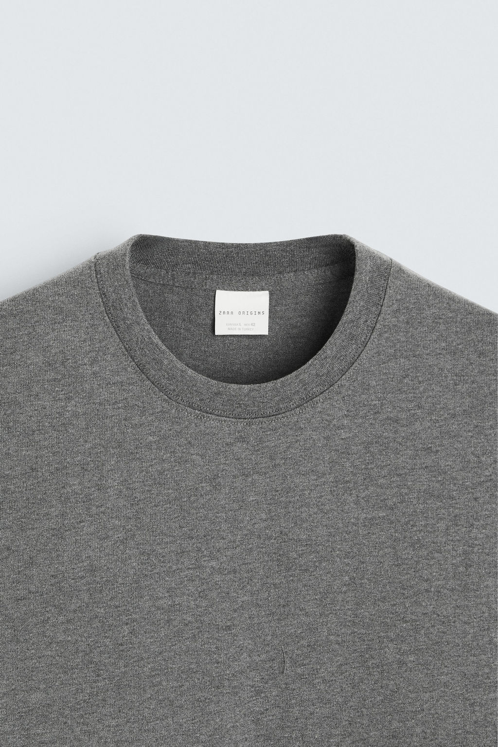 HEAVY WEIGHT SHORT SLEEVE T-SHIRT - Zara фото 35