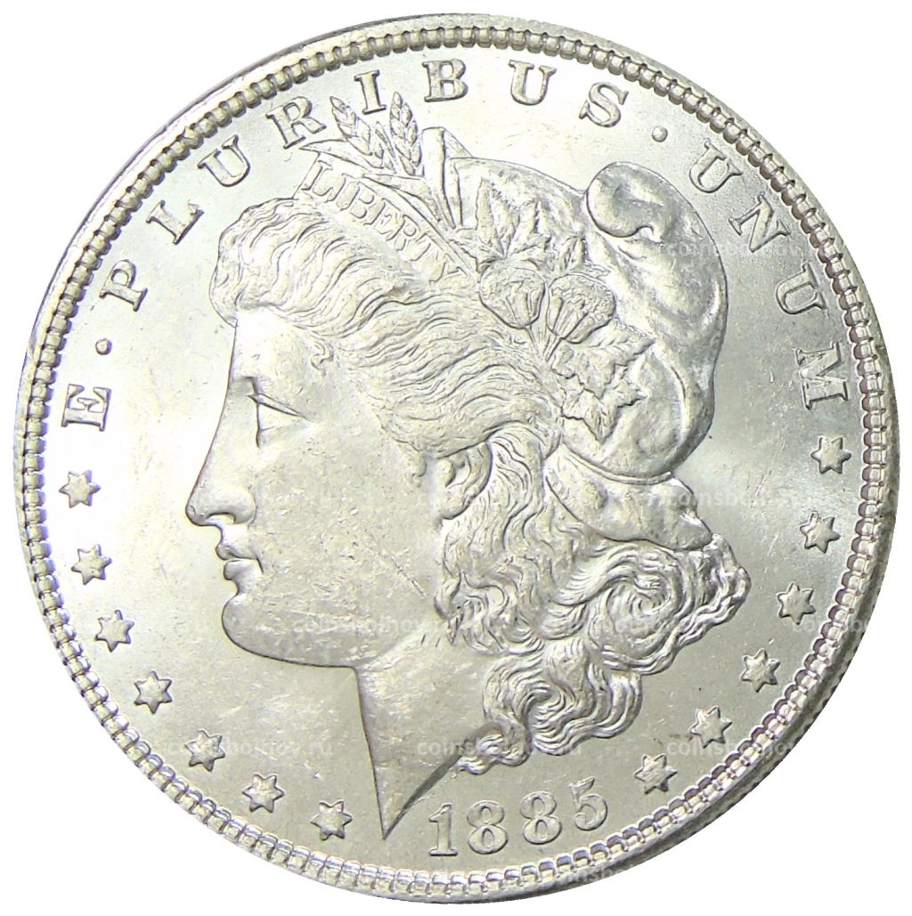 1 доллар 1885 года США Доллар Моргана
