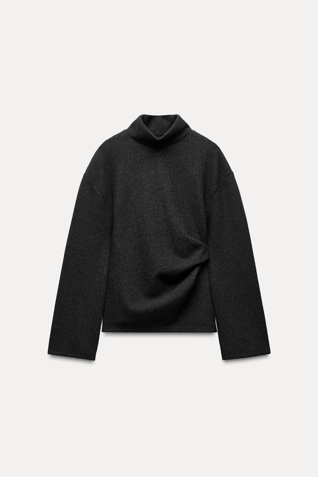 SOFT PLEATED TOP - Zara фото 5