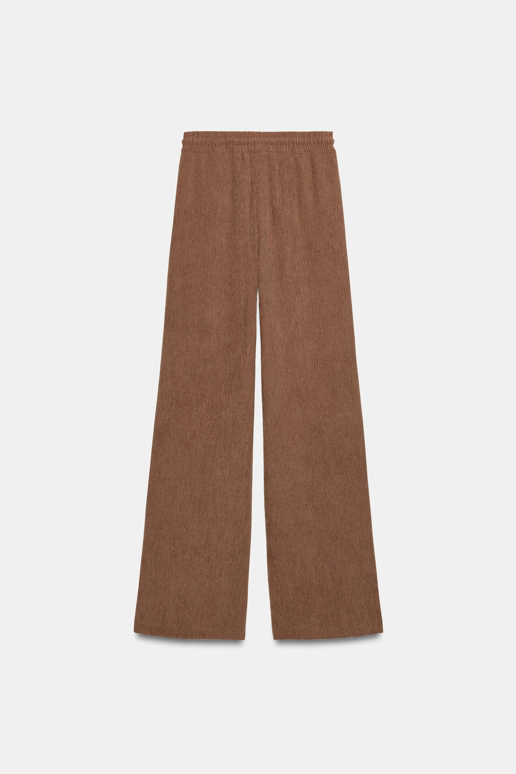 STRAIGHT FIT TROUSERS WITH ELASTICATED WAIST - Zara фото 7