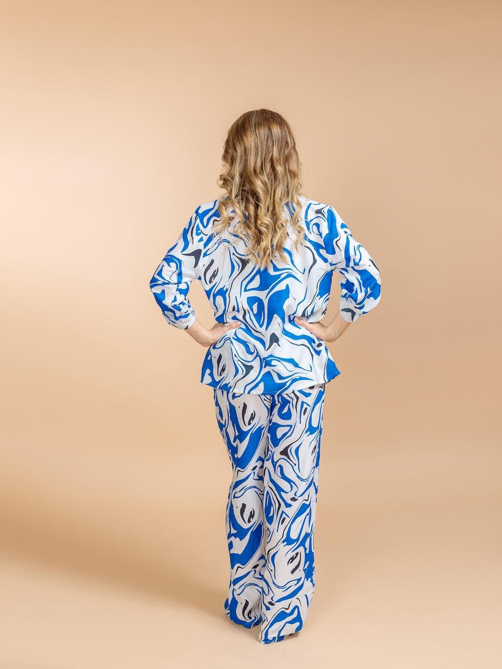 Брючный костюм (вискоза) №25-466-5 (Лето 2025)