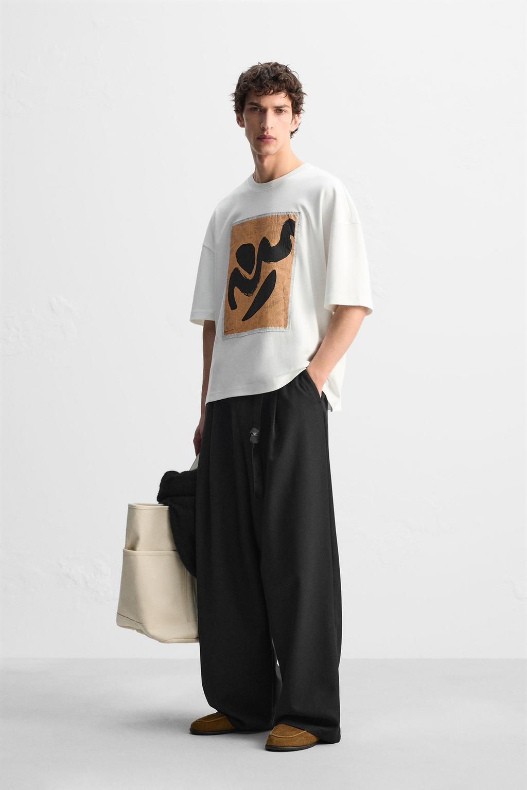 GRAPHIC PATCH SWEATSHIRT - Zara фото 4