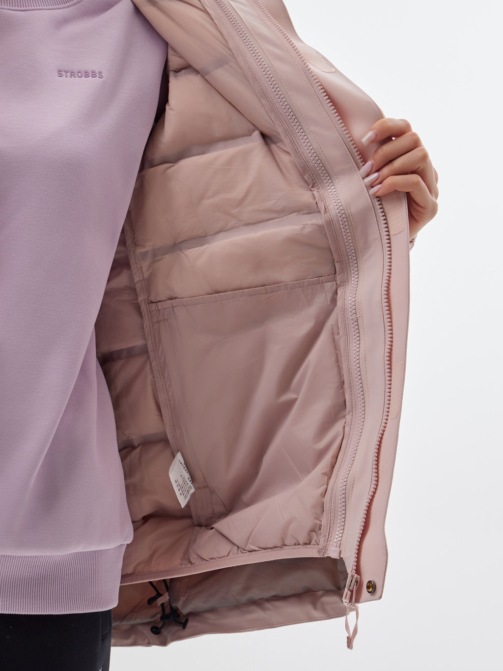 Куртка двойная утепленная водонепроницаемая мембрана