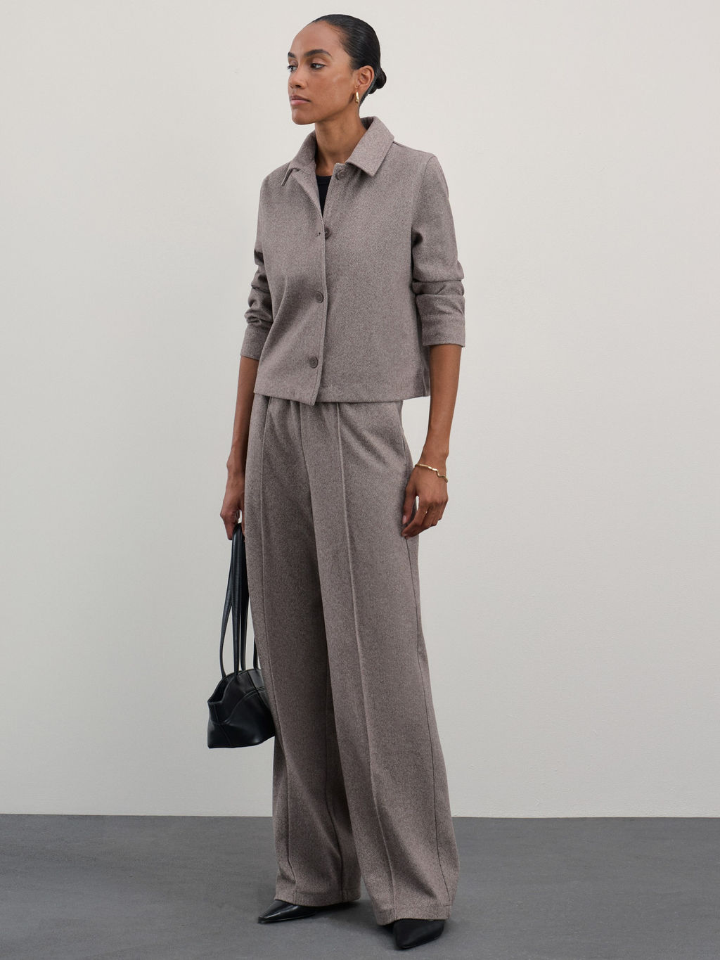 Укороченная рубашка / Zarina  фото 2