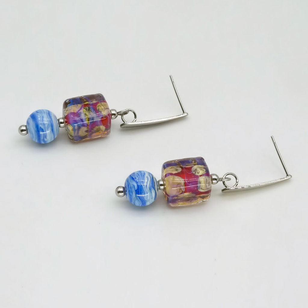 Серьги из муранского стекла - Vloes фото 2