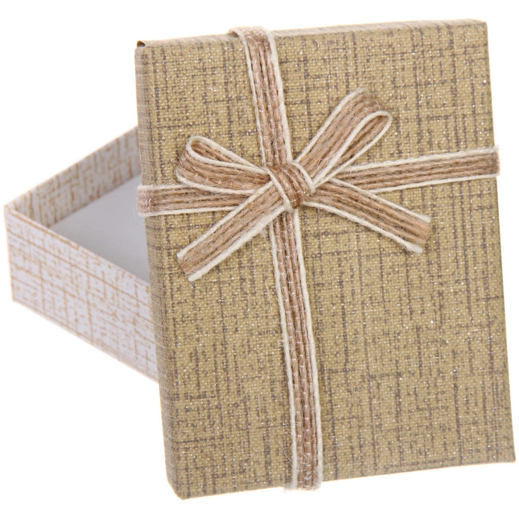 Цена за 4 шт. Коробка подарочная "Moment" 9*7*3 см, Песочный